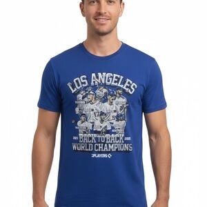 GILDAN Los Angeles Blue Graphic T-Shirt. Size S